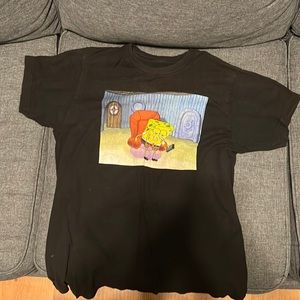spongebob shirts. $10 for each and $30 for all